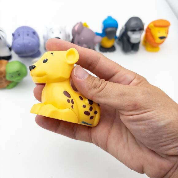 Lot Of 13 Fisher-Price Little People Zoo Animals Safari Zookeeper Turtle Koala - Picture 4 of 14